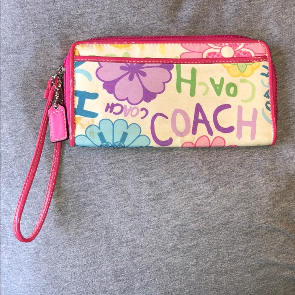 Coach wristlet